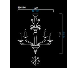 Люстра Barovier&amp;Toso 5561/08, фото 1