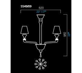 Люстра Barovier&amp;Toso 5549/09, фото 1