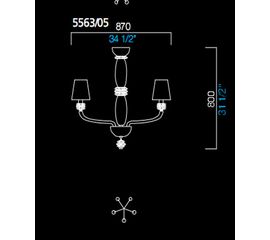Люстра Barovier&amp;Toso 5563/05, фото 1