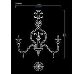 Люстра Barovier&amp;Toso 5558/16, фото 1