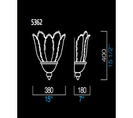 Настенный светильник Barovier&amp;Toso 5362, фото 1