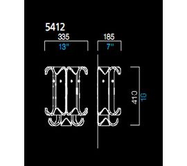 Настенный светильник Barovier&amp;Toso 5412, фото 1