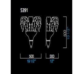 Настенный светильник Barovier&amp;Toso 5391, фото 1