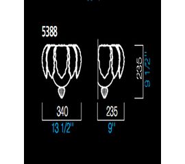 Настенный светильник Barovier&amp;Toso 5388, фото 1