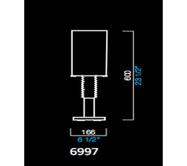 Настольная лампа Barovier&amp;Toso 6997, фото 1