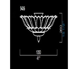 Потолочный светильник Barovier&amp;Toso 5426, фото 1