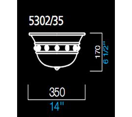 Потолочный светильник Barovier&amp;Toso 5302/35, фото 1