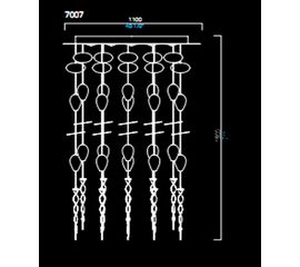 Потолочный светильник Barovier&amp;Toso 7007, фото 1