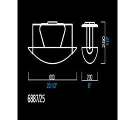 Потолочный светильник Barovier&amp;Toso 6887/25, фото 1