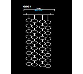 Потолочный светильник Barovier&amp;Toso 6961, фото 1