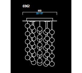 Потолочный светильник Barovier&amp;Toso 6962, фото 1