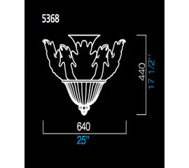 Потолочный светильник Barovier&amp;Toso 5368, фото 1