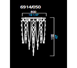Потолочный светильник Barovier&amp;Toso 6914/050, фото 1