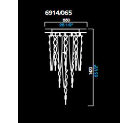 Потолочный светильник Barovier&amp;Toso 6914/065, фото 1