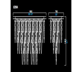 Потолочный светильник Barovier&amp;Toso 6994, фото 1