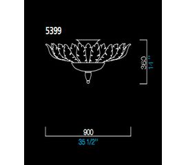 Потолочный светильник Barovier&amp;Toso 5399, фото 1