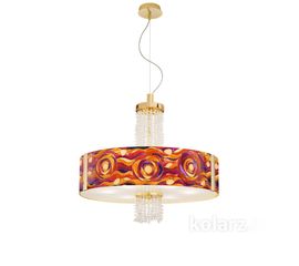 Подвесной светильник Kolarz EMOZIONE, Aqua Red, Ø60, фото 1