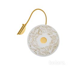 Настенный светильник Kolarz LUNA, Libertà White/Antique, Ø20/8, фото 1