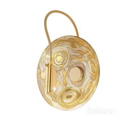 Настенный светильник Kolarz LUNA, Aqua Champagne, Ø20/8, фото 1