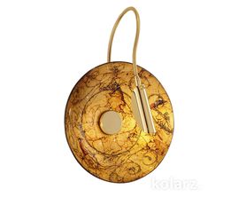 Настенный светильник Kolarz LUNA, Medici Gold, Ø20/8, фото 1