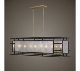 Подвесной светильник Uttermost Holmes, 8 Lt Linear Chandelier, фото 1