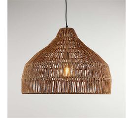 Подвесной светильник Crate and Barrel Cabo Large Woven Pendant Light, фото 1