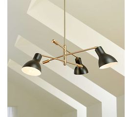 Люстра Crate and Barrel Kace 3 Arm Chandelier, фото 1