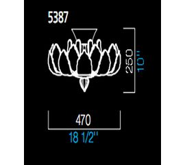 Потолочный светильник Barovier&amp;Toso 5387, фото 1