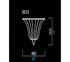 Потолочный светильник Barovier&amp;Toso 5512, фото 1
