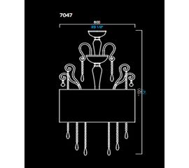 Потолочный светильник Barovier&amp;Toso 7047, фото 1