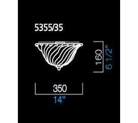 Потолочный светильник Barovier&amp;Toso 5355/35, фото 1