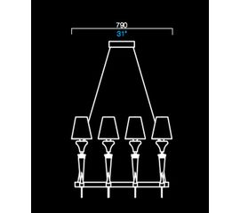 Подвесной светильник Barovier&amp;Toso 7034, фото 1