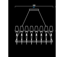 Подвесной светильник Barovier&amp;Toso 7036, фото 1