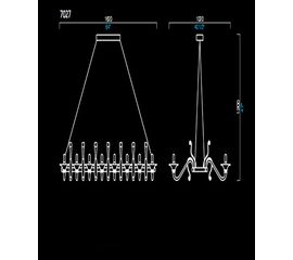 Подвесной светильник Barovier&amp;Toso 7027, фото 1