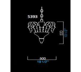 Подвесной светильник Barovier&amp;Toso 5393, фото 1