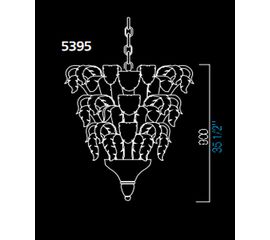 Подвесной светильник Barovier&amp;Toso 5395, фото 1