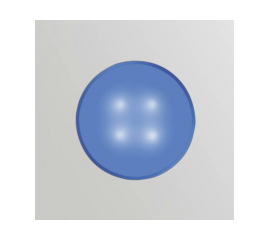 Встраиваемый в стену светильник Delta Light HELA R TRIMLESS BLUE, фото 1