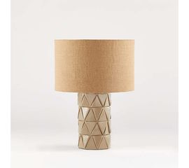 Настольная лампа Crate and Barrel Esme Table Lamp with Drum Shade, фото 1