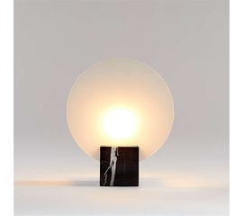 Настольная лампа Crate and Barrel Luz Disc Table Lamp, фото 1