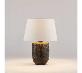 Настольная лампа Crate and Barrel Matilde Table Lamp with White Taper Shade, фото 1