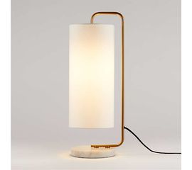 Настольная лампа Crate and Barrel Oralee Cylinder Table Lamp, фото 1