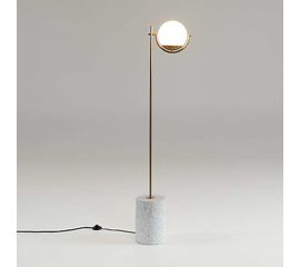 Торшер Crate and Barrel Rondure Globe Floor Lamp, фото 1