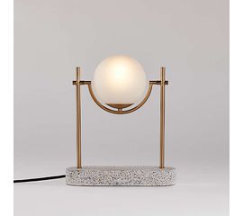Настольная лампа Crate and Barrel Rondure Globe Table Lamp, фото 1