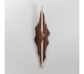 Настенный светильник Markus Haase Black Walnut Single Wrapped Sconce, фото 1