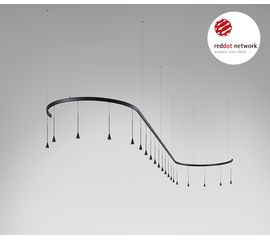 Подвесной светильник BOVER Skybell Modular S/20L/40, фото 1