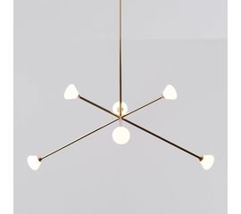 Подвесной светильник Roll &amp; Hill Nova Chandelier - 6 Lights, фото 1