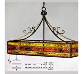 Подвесной светильник  Longobard TOKYO 1005 amber 8F, фото 1