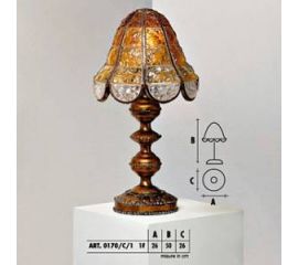 Настольный светильник  Longobard 0170/C/1 1F, фото 1