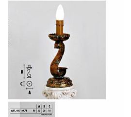 Настольный светильник  Longobard 0171/С/1, фото 1