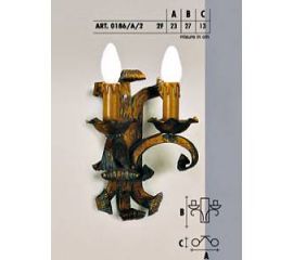 Настенный светильник  Longobard GRANADA 0186/A/2 2F, фото 1